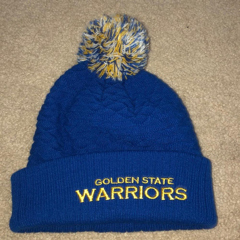 warriors beanie